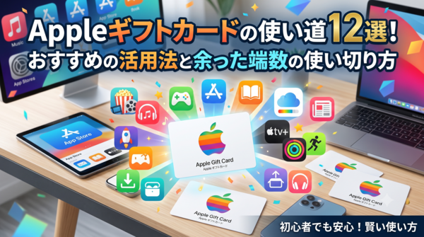 Appleギフトカードの使い道12選！おすすめの活用法と余った端数の使い切り方